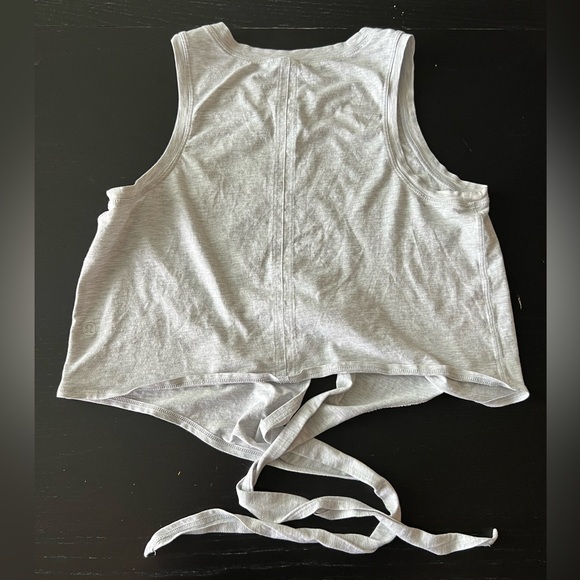 Like New Lululemon Tie Waist Tank Top - Picture 3 of 6